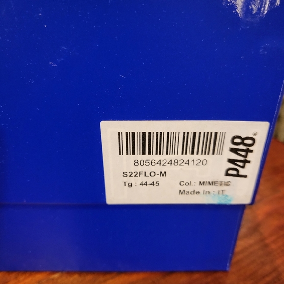 P448 NWB Flo in Mimtec | EU size 44 - 45 (US size 11-12) | Neutral Tan Slide On - Picture 4 of 6